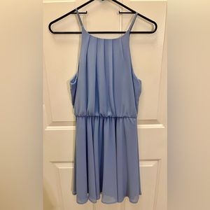 Francesca’s Blue Rain Dress